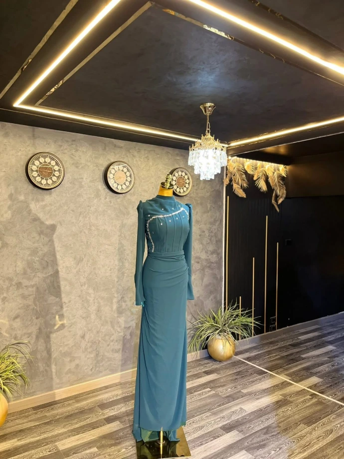 فستان زفاف منفوش بتصميم مميز في أتيلييه دهب مغاغة